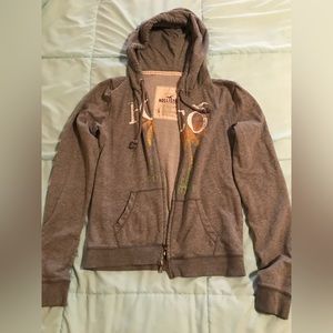 Gray Hollister Jacket